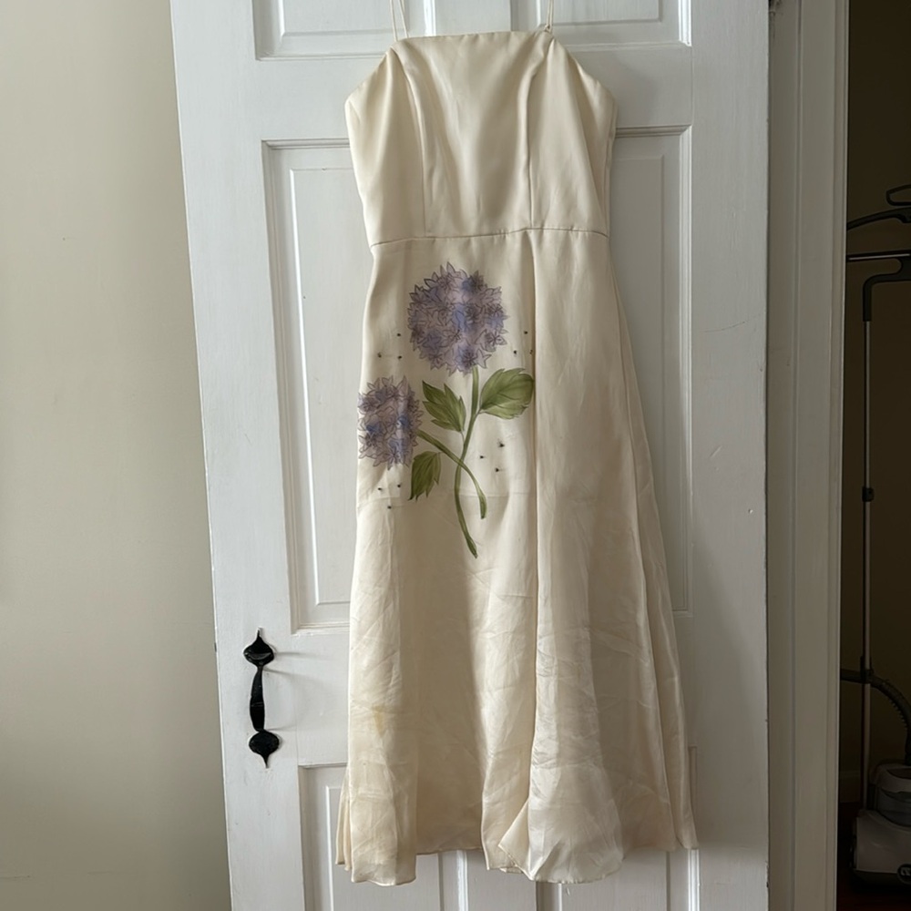 Cream colored dress